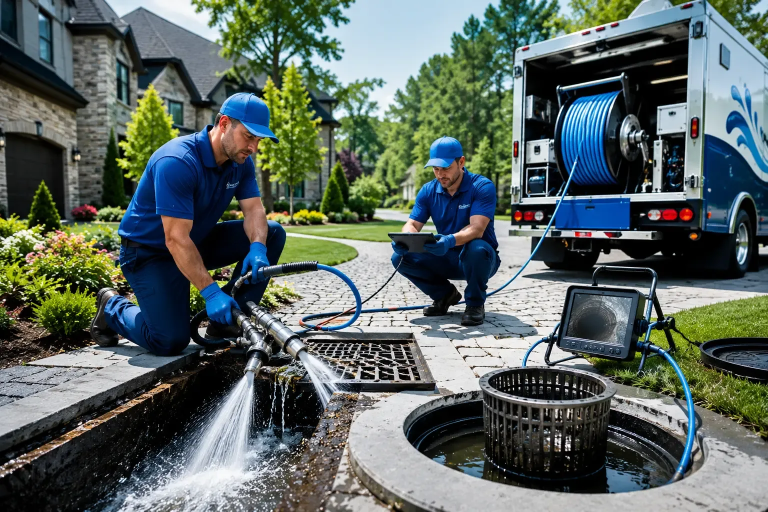 Local outdoor drain cleaning professionals in Hodgenville, KY